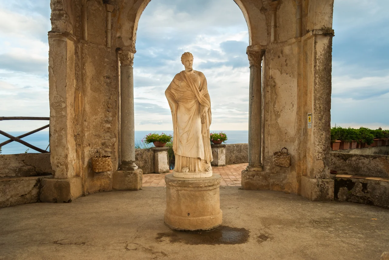 Villa Cimbrone in Ravello on Amalfi Coast
