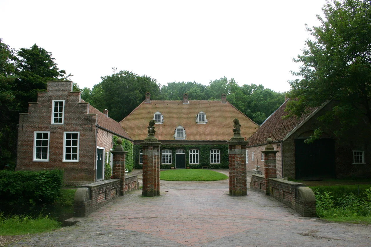 Groothusen Castle, district of Aurich, East Frisia, Germany