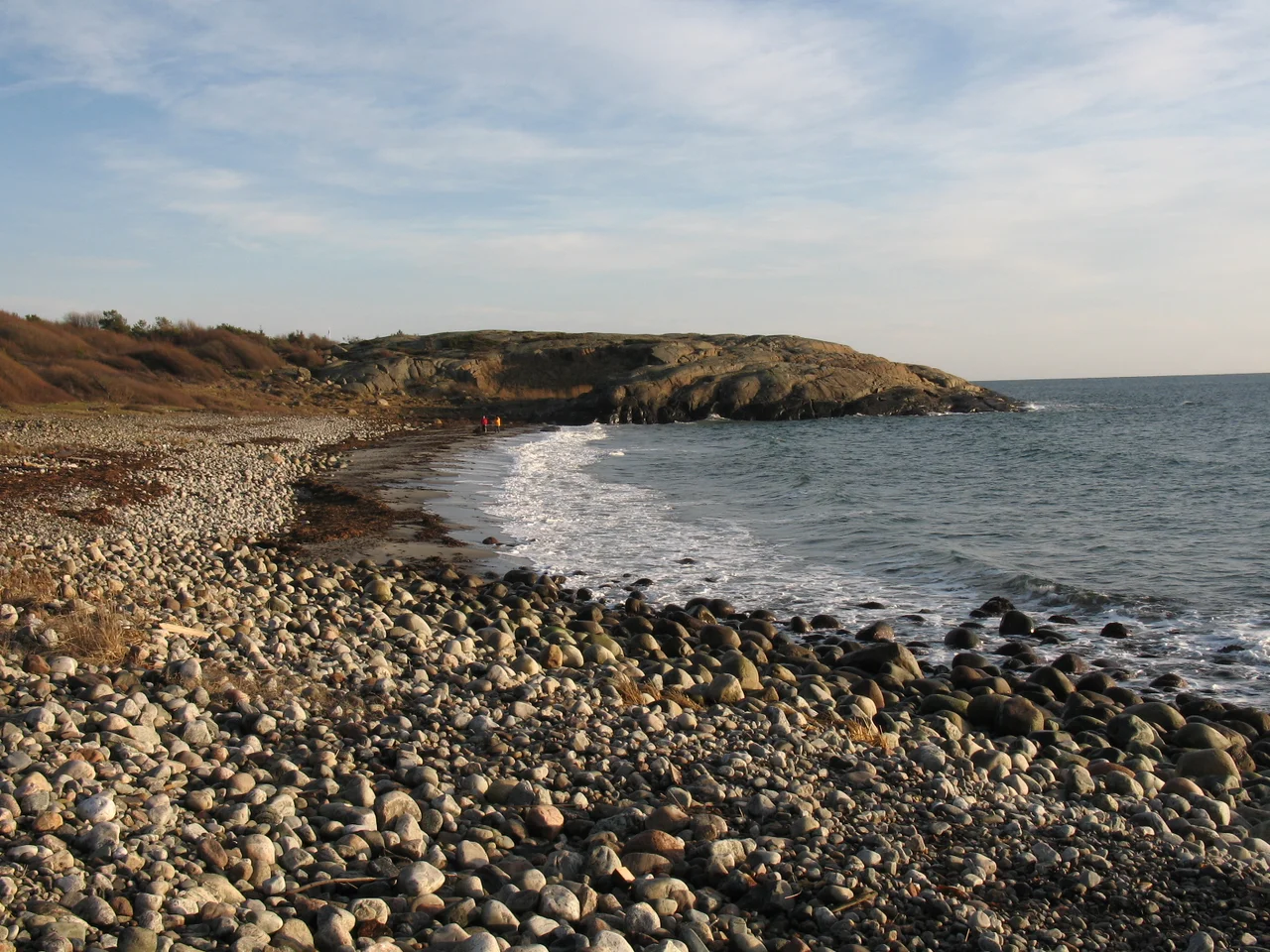 Spornes on island Tromøy, Arendal, in Raet protected area.