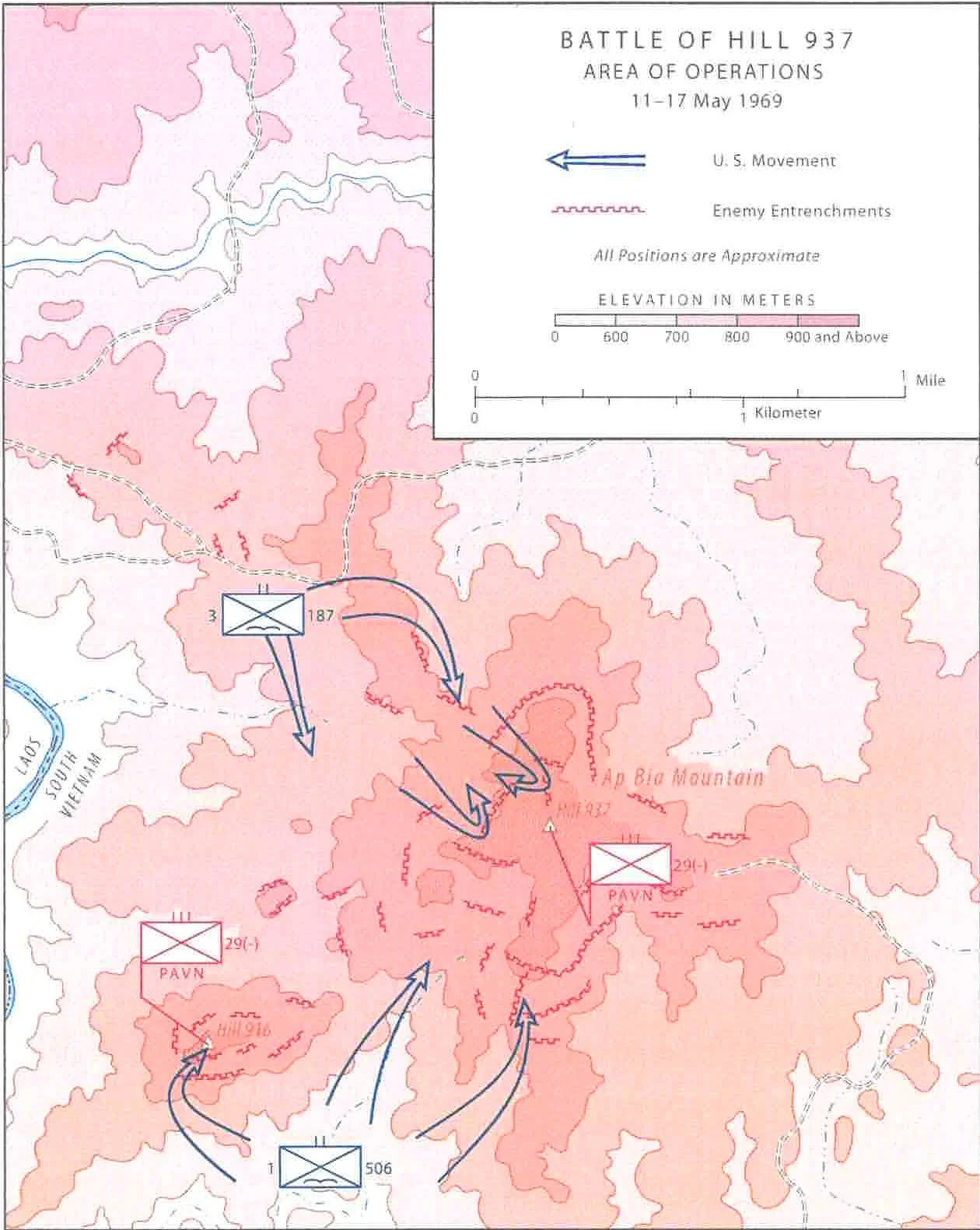Battle of Hamburger Hill, 11-17 May 1969